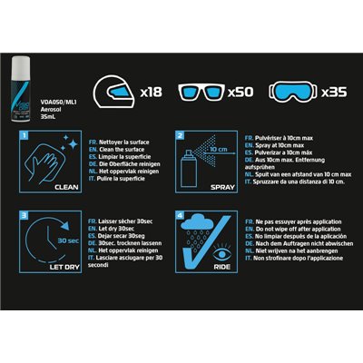 VISIODRY, Superhydrophobicl Aerosol 35ml