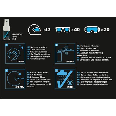 VISIODRY Superhydrofóbny Spray 15ml