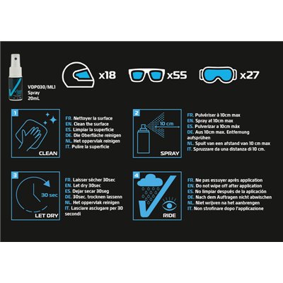 VISIODRY, Superhydrophobicl Spray 20ml